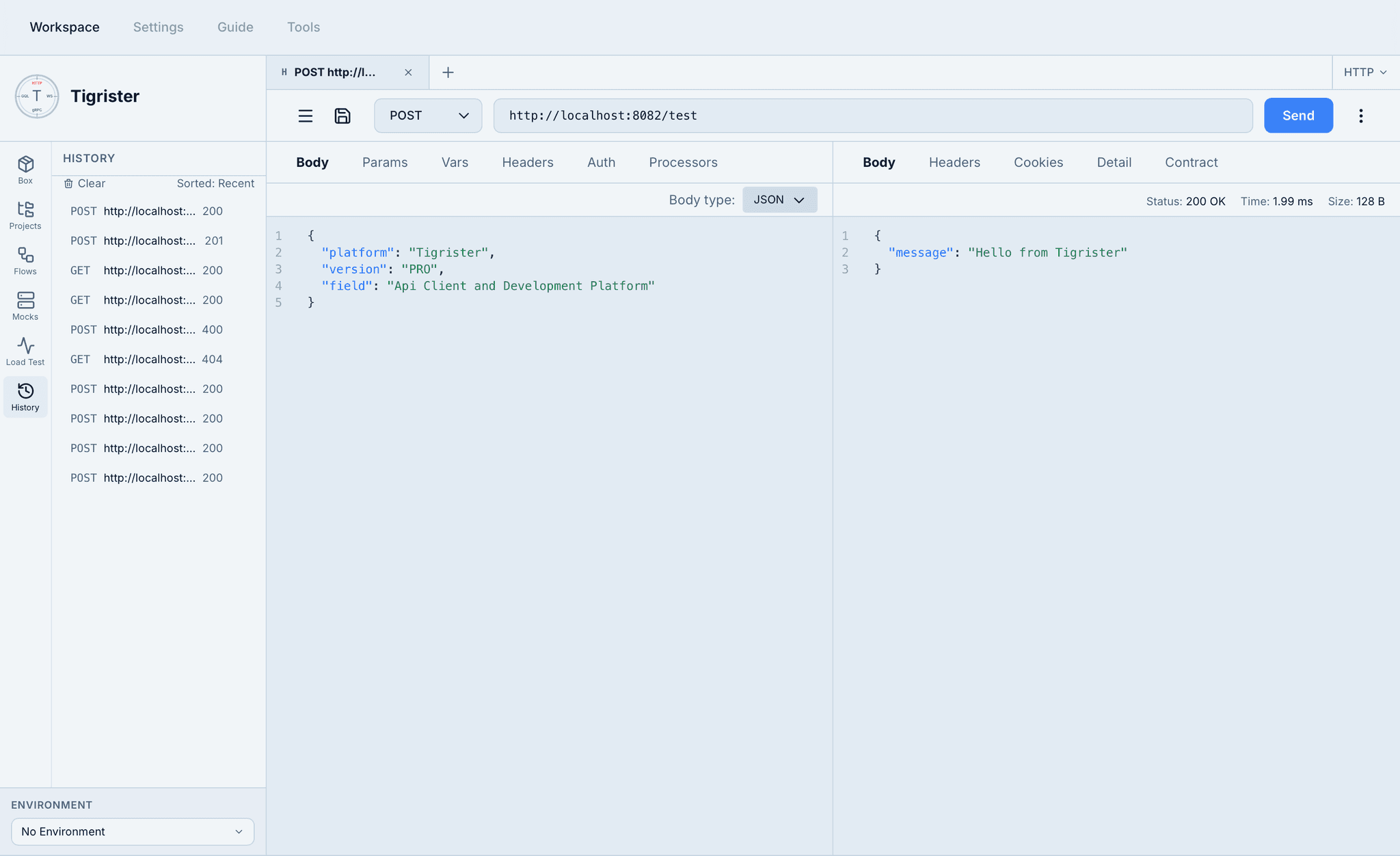 Tigrister — API Client and Development Platform